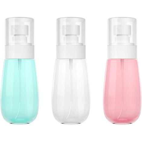 Petit flacon vaporisateur 60 ml, lot de 3 mini flacons vaporisateurs de voyage (1/5)