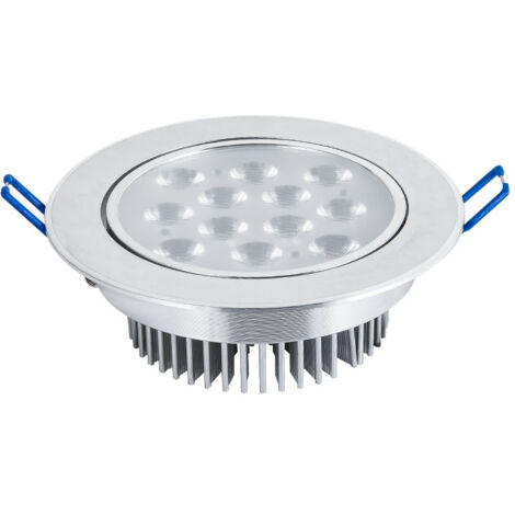 Spot LED blanc encastré au plafond, angle réglable, 3 W, avec trou pour éclairage vers le bas (1/3)