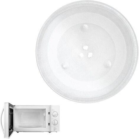 Plateau tournant en verre pour micro-ondes, 27 cm, en forme de Y - Plateau tournant universel compatible avec la plupart des micro-ondes (1/5)