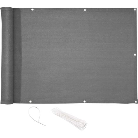 Nouveau matériau HDPE Filet d'intimité Clôture de balcon Bâche d'intimité Pare-soleil Protection solaire Tissu d'intimité anti-transmission (1/5)