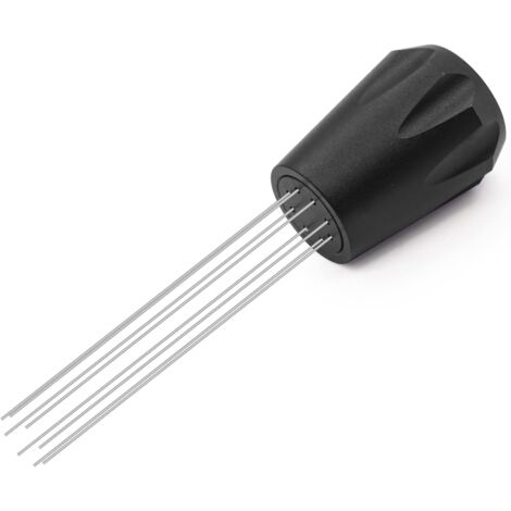 Aiguille doseuse à café moulu en acier inoxydable 304, mini-aiguille pour distributeur d'expresso, noire (1/5)