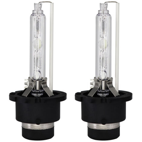 Ampoules de phares au xénon HID D2S, 8000K 35W, ampoules de remplacement pour feux de croisement et de route, lot de 2 (1/5)