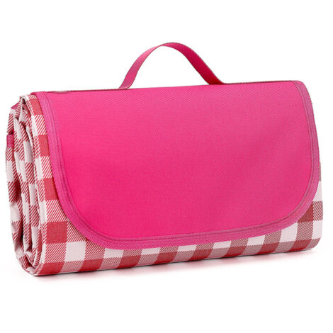 Couverture de pique-nique imperméable et pliable avec poignée de transport pour le camping (1/2)