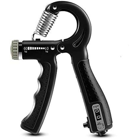 Appareil de musculation réglable pour les mains et les doigts avec poignée ergonomique pour l'entraînement musculaire (1/5)