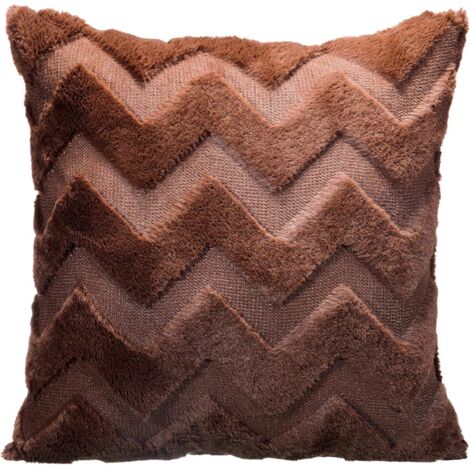 Housse de coussin rayée 45 x 45 cm, taie d'oreiller décorative pour chambre, salon et canapé