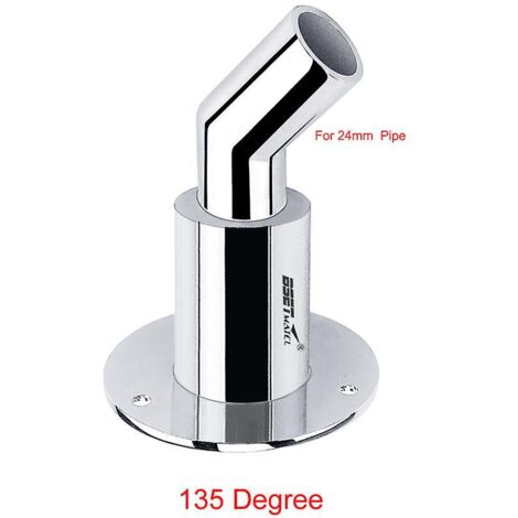 Raccords de tuyauterie d'échappement en acier inoxydable 316, coude 24 mm, pour couvercle de coque et tuyau d'échappement de fumée. (1/3)