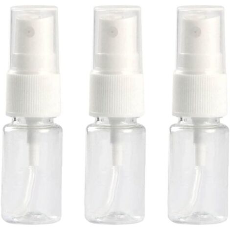 Lot de 3 flacons pulvérisateurs de 10 ml, format voyage (1/5)