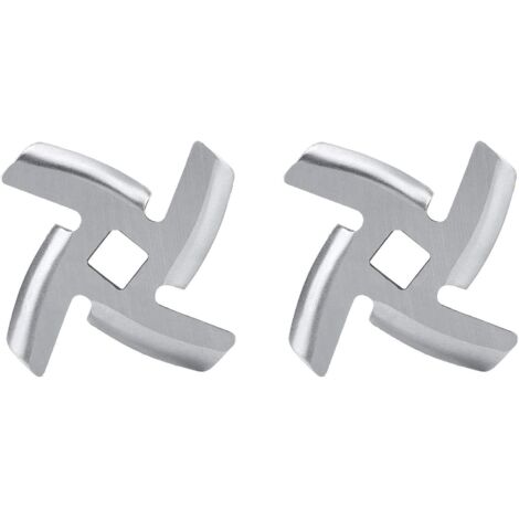 lames de rechange pour hachoir à viande, en acier inoxydable, 47 mm, pour hachoir à viande électrique ou manuel (1/5)