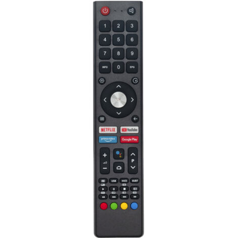 Télécommande équivalente SABA Changhong ChiQ GCBLTV02ADBBT pour Changhong ChiQ SABA Smart TV L32H7S SA40S67A9 L40H7A L50H7A U55IP7UHD U58H7A U65H7S