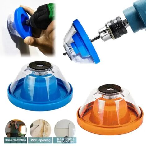 Lot de 3 housses de protection pour perceuse électrique, récupérateur de cendres, accessoire indispensable pour la maison, réutilisable (orange) (1/5)