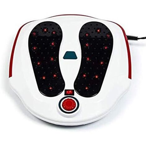Appareil de massage des pieds électrique chauffant, stimulateur sanguin, anti-jambes lourdes, ergonomique, soin des pieds et soulagement du stress (1/5)