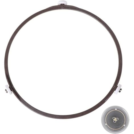 anneau pivotant pour plateau tournant de micro-ondes, compatible avec les supports en verre universels (marron) (1/5)