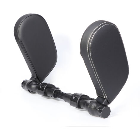 appui-tête noir pour voiture enfant, confortable pour les voyages, pour enfants et adultes - Montage rapide sans tournevis - Coussin de siège auto avec soutien cervical (1/5)