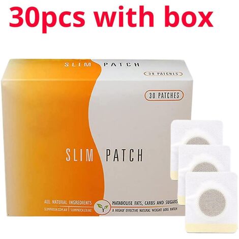 30 patchs amincissants naturels, patchs amincissants rapides pour le nombril, patchs pour les paresseux (1/3)