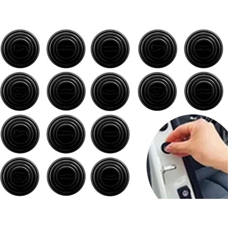 Joint d'amortisseur universel modifié pour voiture, joint de porte, pâte de butée pour colonne d'amortisseur, pâte anti-collision, joint en caoutchouc d'isolation phonique et anti-bruit anormal (1/3)