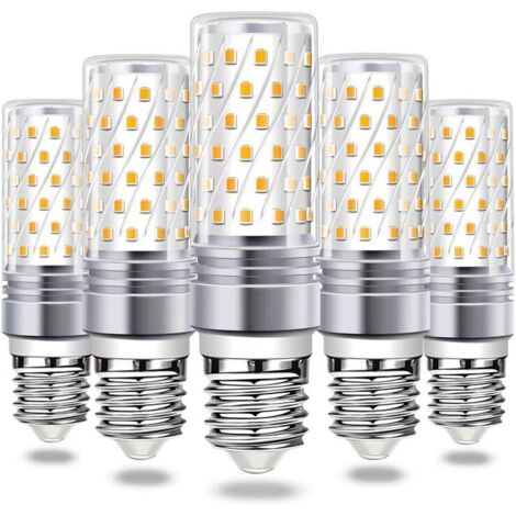 Ampoule LED E27, ampoule maïs 12 W équivalente à une ampoule halogène 120 W, culot Edison, lumière blanc froid et brillante, 265 V CA (1/5)