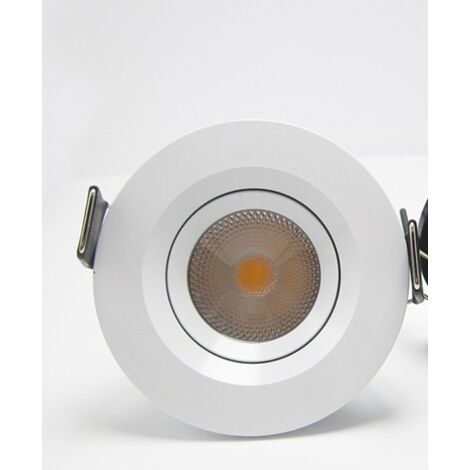 Plafonnier LED COB 3W, équivalent à un spot LED encastré de 25W avec driver (1/4)