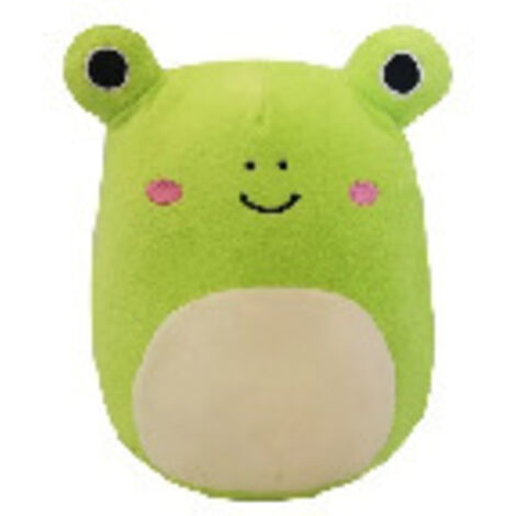 Peluche Grenouille Mignonne, Coussin Dinosaure 3D Doux, Coussin de Soutien Lombaire en Peluche (1/3)