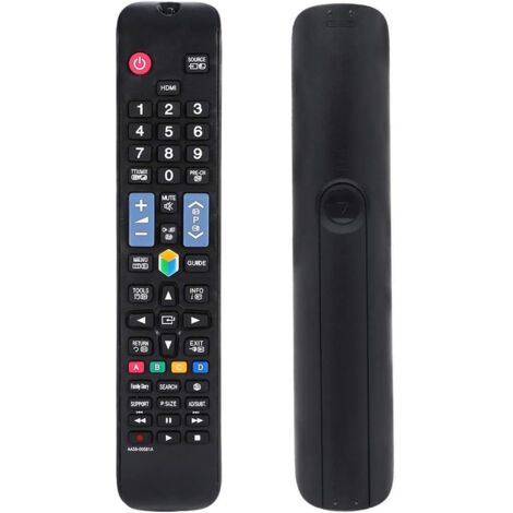 Télécommande de remplacement AA59-00581A pour téléviseurs Samsung Smart TV (compatible avec les téléviseurs Samsung Smart TV). (1/4)