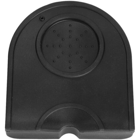 Tapis de tasseur de café multifonctionnel en silicone noir épais, antidérapant et résistant à l'usure, pour machine à café (1/5)