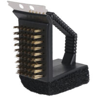 Grill Brush - Grill Brush 1 Pack Noir pour les grillades, la cuisine et plus encore