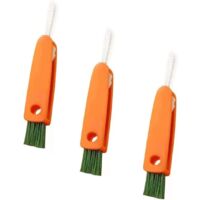 Brosse de nettoyage de gobelet polyvalente 3 en 1 ensemble de brosses de bouchon de bouteille de nettoyant de gobelet polyvalent pour nettoyer les espaces, les trous et les rainures de la bouteille 3p