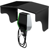 Housse de protection contre les intempéries pour borne de recharge murale kit de protection pour borne de recharge murale compatible avec la plupart des boîtiers de recharge standard