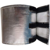 Gaine isolante universelle pour démarreur, gaine isolante en aluminium et fibre de verre, kit d'isolation autocollant