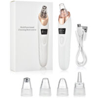Outil auxiliaire non visuel pour l'extraction des points noirs, nettoyeur de pores, extracteur de points noirs électrique pour usage domestique