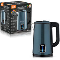 Bouilloire électrique en acier inoxydable avec isolation domestique, 2,5 L, arrêt automatique, grande capacité