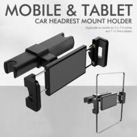 Support de tablette pour voiture, support pour iPad, support de téléphone pour siège arrière, support intérieur de voiture, noir.