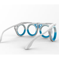Lunettes de protection anti-nausée sans verres, portables, pliables, pour enfants et adultes, pour bateaux et avions.
