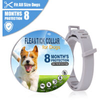 Collier anti-puces et anti-tiques pour chien, 62 cm