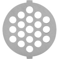Disque perforé pour hachoir à viande, disque en acier inoxydable, hachoir à viande professionnel, pièces détachées pour hachoir à viande (7 mm)