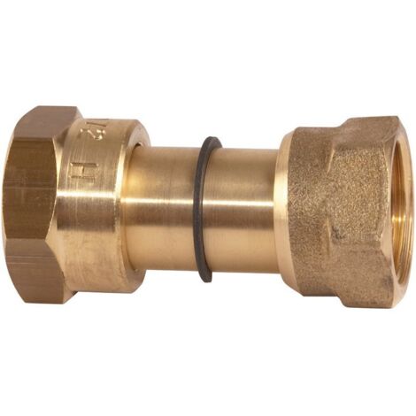 Gurtner – Raccord gaz femelle 1/2'' – Filetage 20 x 150 – Pour butane et propane – Connexion sécurisée pour installations gaz - F20x150-f15x21
