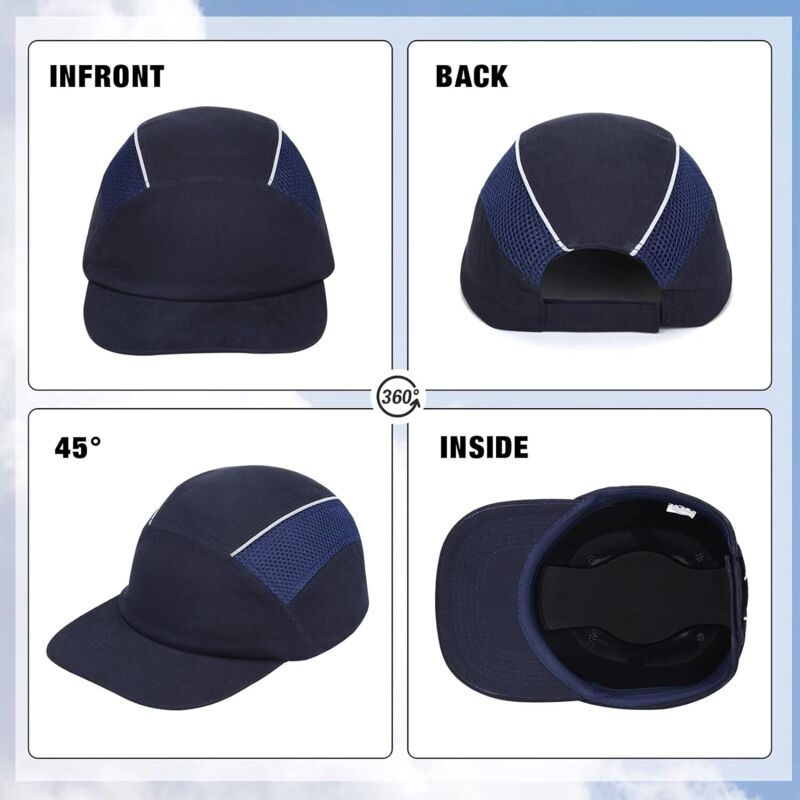 Doublure Casquette Baseball Légère - Insert Protection ABS Respirante