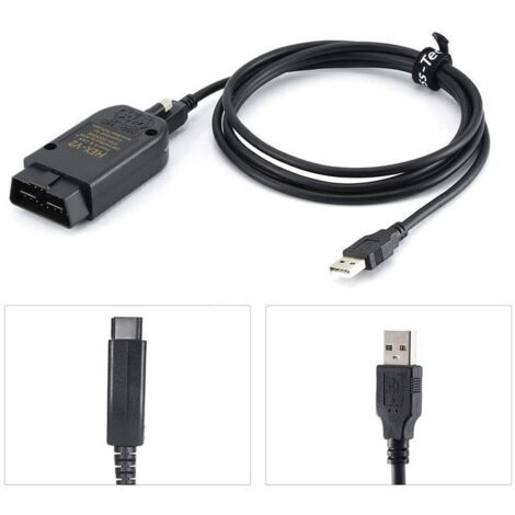Câble de diagnostic HEX V2 VCDS VAG COM 25.3 5053 pour lecteur automatique VW/AUDI/Skoda/Seat, câble USB pour scanner (anglais)