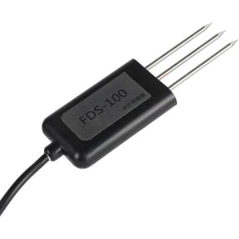 Capteur d'Humidité du Sol IP68 pour Agriculture et Serres - Mesure 0-100% - Signal 4-20mA - Alimentation 12-24V (1/4)