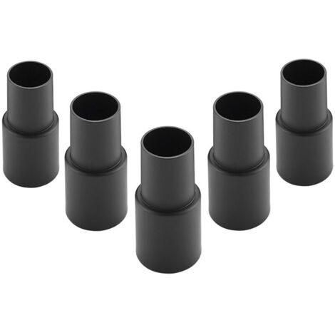 Adaptateur Flexible Aspirateur 5 Pièces ABS Noir 32-35 mm (1/4)