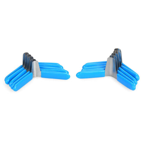 10 PCS de Clips pour Cadenas en Acier Inoxydable 0.18mm - Ensemble d'Outils de Serrurier pour Pratique de Déverrouillage (1/4)