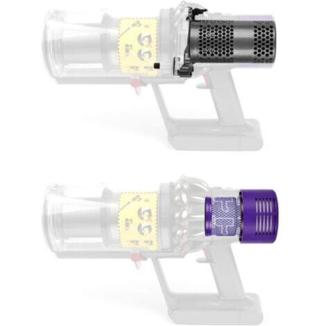 Carte Mère Moteur Aspirateur Avec Filtre Compatible Modèles V10 SV12 Pièces Rechange Moteurs Électriques