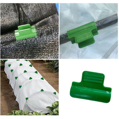 Attaches de Serre pour Fixation de Films et Toiles - [Plastique ABS] - Diamètres 11/16/19 mm - 10 Pièces Multicolores (1/3)