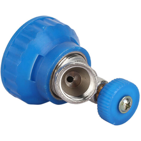Arroseur Haute Pression G3/8 Atomisant 45° Électrique avec Embout Interne et Colonne d'eau Adjustable en Cuivre Galvanisé pour Jardins Terrasses Patios