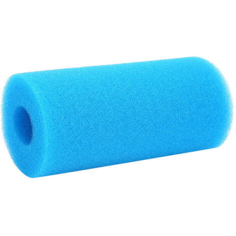 Cartouche de Filtre Sponge pour Piscine Intex Type A1 - Reusable Foam Filter Sponge Washable Cartridge Replacement Accessories Blue PU 20x10x4cm (1/4)