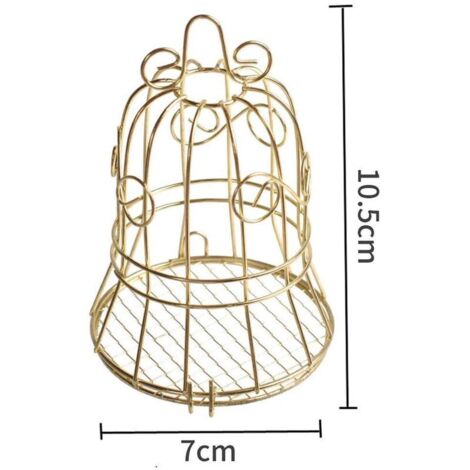 Cage à Oiseaux Birds.Name - Modèle Grande pour Perruches et Canaris avec Base en Plastique Solide et Porte Grillagée
