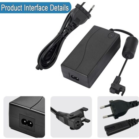 Adaptateur d'alimentation 29 V/CA/CC pour fauteuil inclinable électrique - Prise UE
