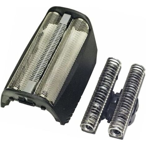 Pièce de rechange Braun 31B pour rasoir électrique, compatible avec les rasoirs de la série 3 (anciennes générations, séries 5000/6000), Contour, Flex XP et Flex Integral, noir.
