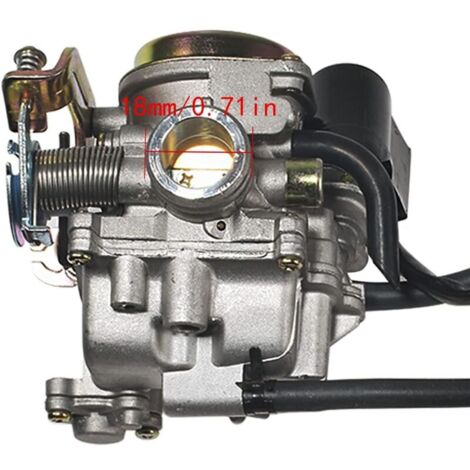 Carburateur 50 CC 4 temps GY6 haute performance 139QMB carburateur pour scooter 49 cc 50 cc cyclomoteur PD18J Carb, carburateur 50 cc + collecteur d'admission