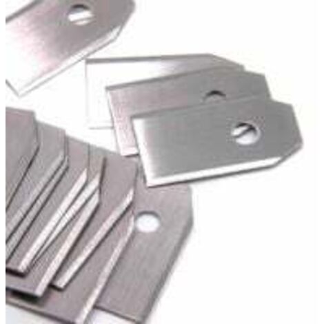 30x lames compatible avec Husqvarna Automower 105 108 210C 220AC 305 308 308x 310 315 320 330X 420 430X 440 450X G1 G2 et autres (acier, 0.75mm)