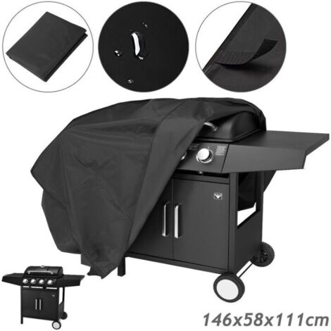 Housse de protection robuste pour barbecue à gaz, 3 tailles, 146 x 58 x 111 cm